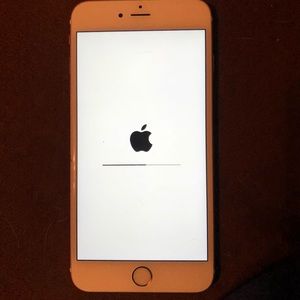 Rose gold iPhone 6s+